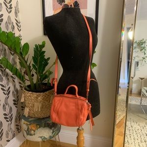 Mini double kooba crossbody